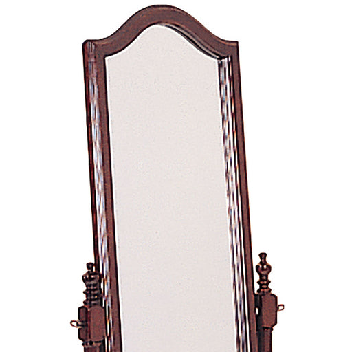 Meriwel - Adjustable Full Length Cheval Mirror With Arched Top - Brown Furniture Max