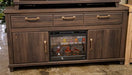 Brazen Valley - TV Stand With Fireplace Option Signature Design by Ashley®
