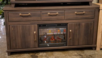 Brazen Valley - TV Stand With Fireplace Option Signature Design by Ashley®