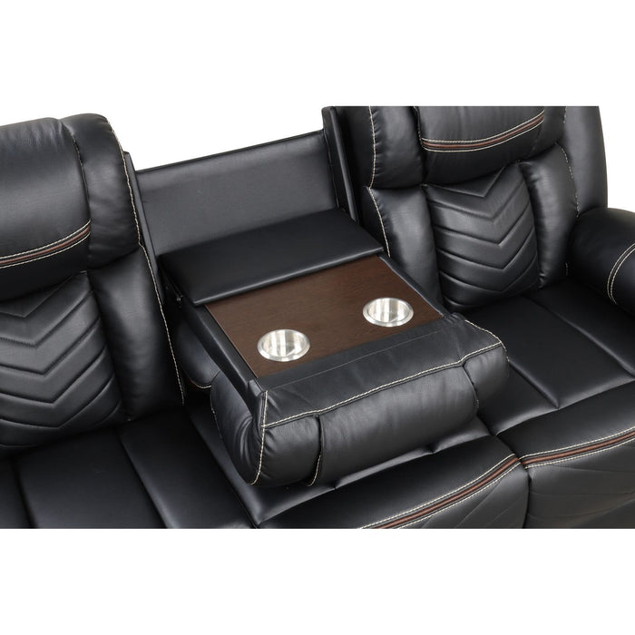 Challenger - LED Power Recliner Sofa Matrix Furniture Group