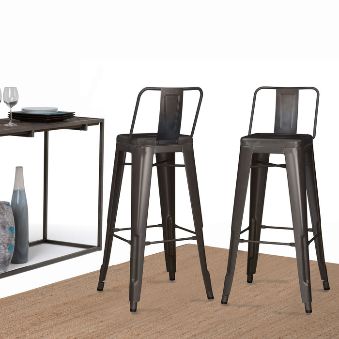 Rayne - Multifunctional Metal Stool Simpli-Home