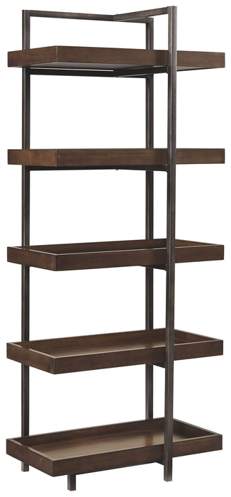 Starmore - Left or Right Pier - Brown / Gunmetal Signature Design by Ashley®