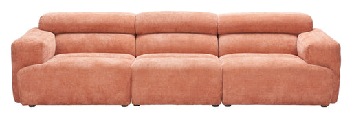 Alis - Modular Sectional - Orange Zuo Modern