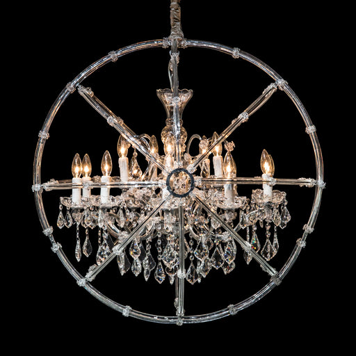 Michael Amini Lighting - Pena 15-Light Traditional Crystal Chandelier - Clear Michael Amini