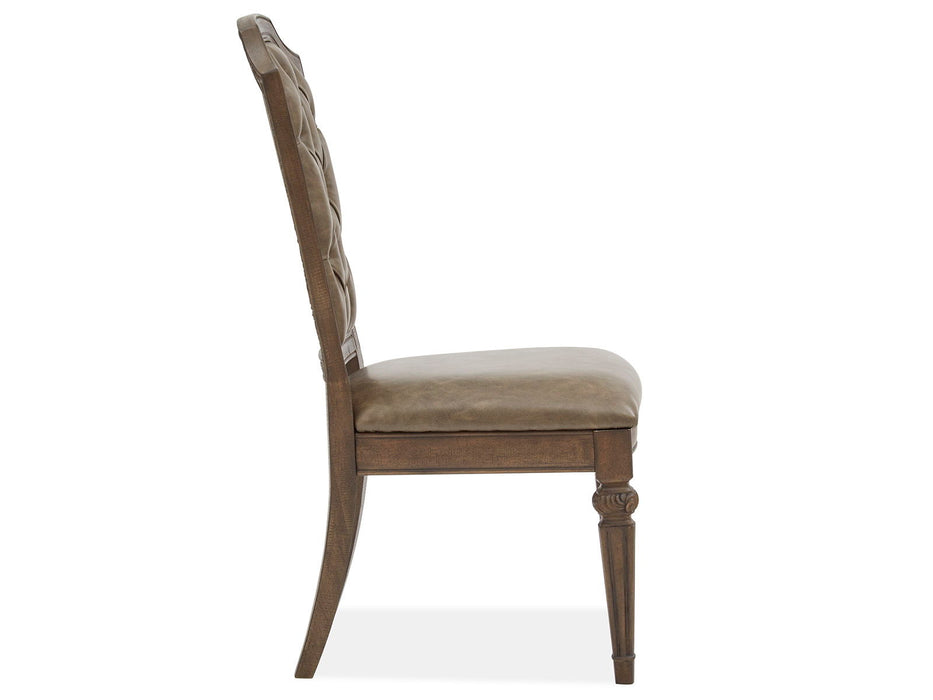 Durango - Wood Dining Side Chair With Upholstered Seat and Back (Set of 2) - Willadeene Brown Magnussen Furniture