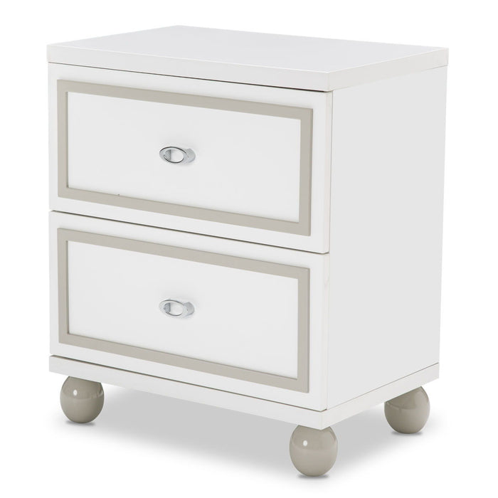 Sky Tower - Nightstand - White