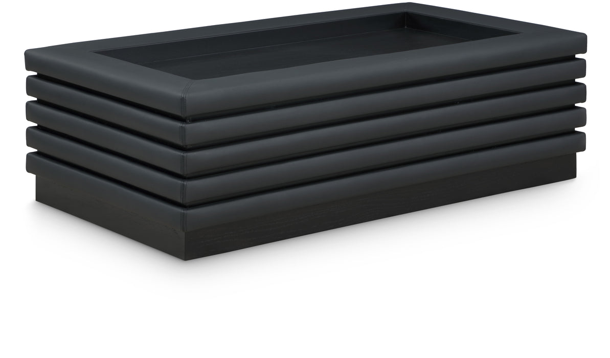 Rory - Coffee Table With Black Base