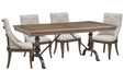 Roxbury Manor - Extendable Rectangular Dining Table Set Magnussen Furniture