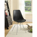 Padded Dining Chair (Set of 2) - Black Furniture Max