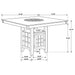 Tolland - Dining Set With Built In Storage Furniture Max