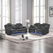 Benz - Power Recliner Set With LED Lighting And USB Charging Matrix Furniture Group
