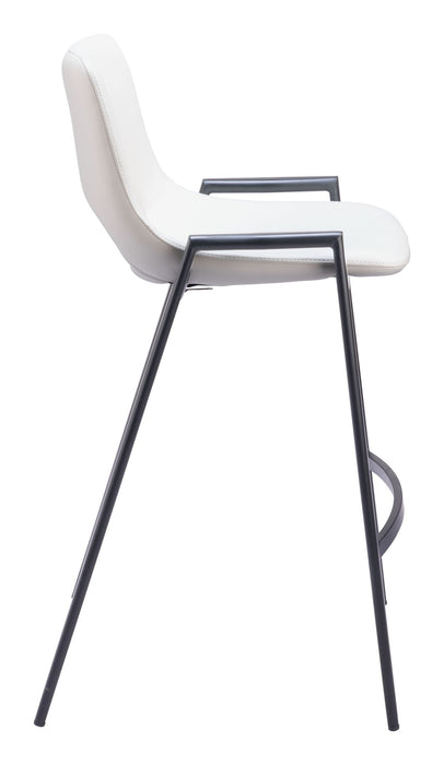 Desi - Counter Chair With Black Legs (Set of 2) Zuo Modern
