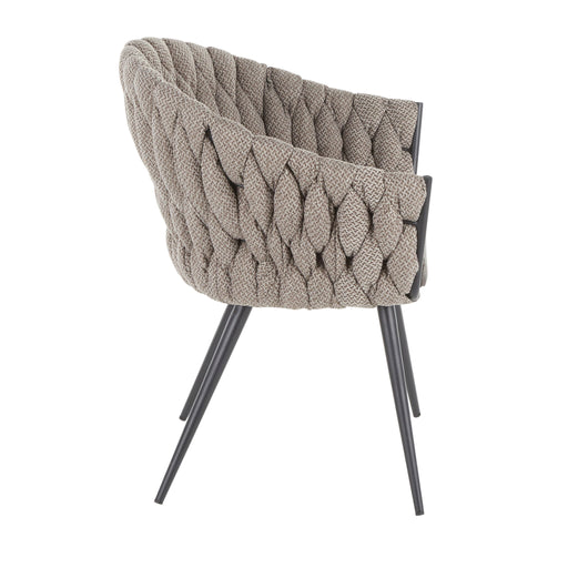 Matisse - Braided Contemporary Chair Lumi Source