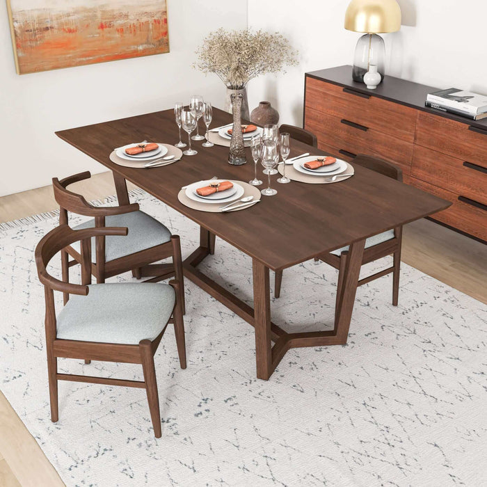 Marina - Dining Table And 4 Side Chairs - Oak Ashcroft Furniture