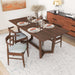 Marina - Dining Table And 4 Side Chairs - Oak Ashcroft Furniture