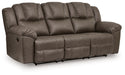 Lowilla - 2 Pc. - Reclining Sofa And Loveseat - Driftwood Signature Design by Ashley®