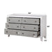 Katia - Dresser - Rustic Gray & Weathered White ACME