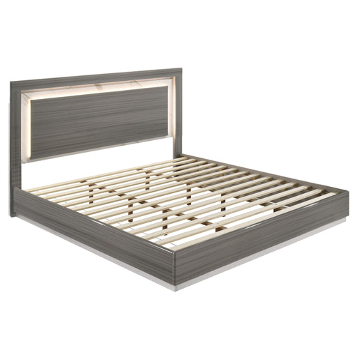 Altima - Bed With LED Headboard Matrix Furniture Group