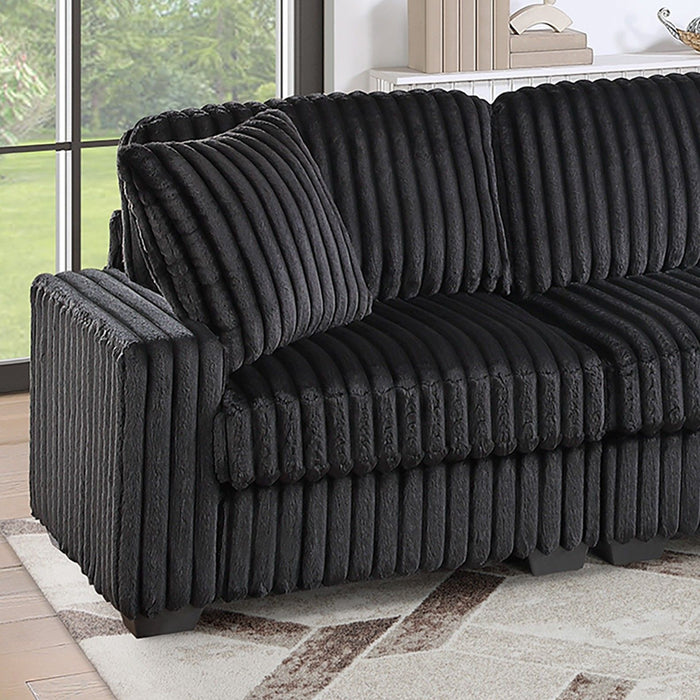 Sectional Sofa Set With Reversible Chaise, Living Room Furniture Home Essentials
