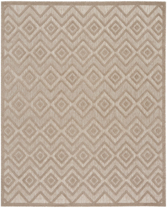 9' X 12' Area Rug Geometric Flatweave Area Rug - Beige