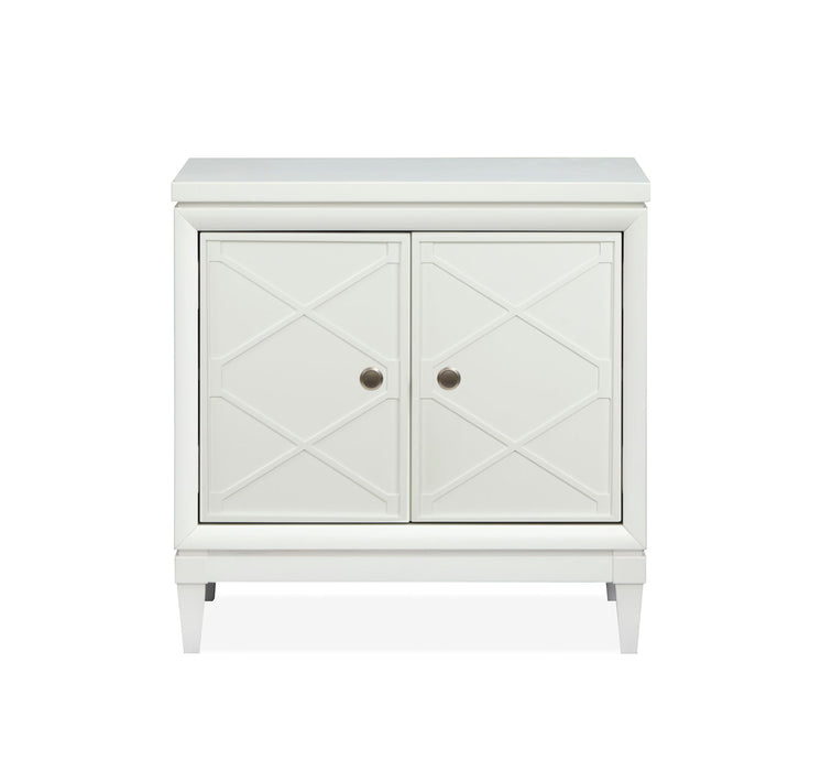 Springhouse - Door Nightstand - Whisper White Magnussen Furniture