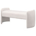 Joshua - Upholstered Accent Bench - Ivory Furniture Max