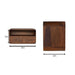 Floating Open Console - Chestnut Artisan Furniture