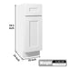 Shaker Base Cabinet & Soft-Close Door And Drawer Home Essentials