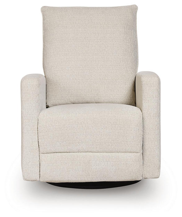 Oaklynn-Manor - Swivel Glider Recliner - Canvas Signature Design by Ashley®