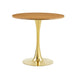 Round Dining Table With Thickened Top For Kitchen Home Essentials