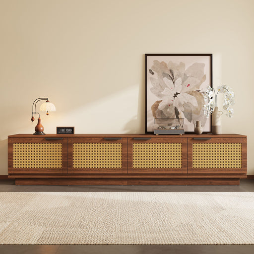 TV Stand, Media Console - Walnut Hearth and Haven