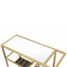 Adamsen - Serving Cart - Mirrored & Champagne ACME