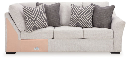Koralynn - Raf Sofa with Corner Wedge - Stone Benchcraft®