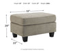 Kestrel - Ottoman - Driftwood Ashley®