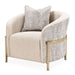 Lisbon - Accent Chair - Opal / Gold Michael Amini