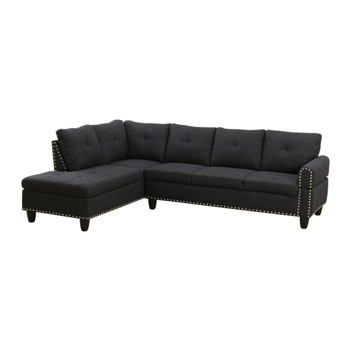 L - Shaped Sectional Sofa With Movable Left Chaise Home Essentials