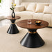2 Piece Round Coffee Table Set For Living Room Home Essentials