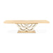 Camellia Field - Rectangular Pedestal Dining Table Michael Amini