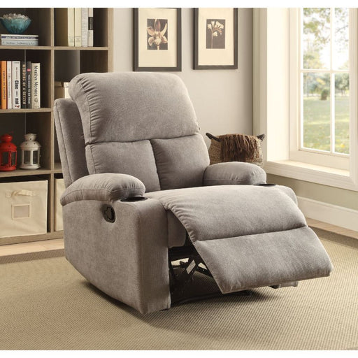 Rosia - Motion Recliner - Gray Linen ACME