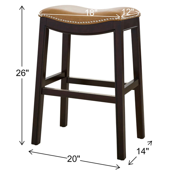 Modern Stool & Nail Head Detailing Home Essentials