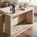 Veda - Geometric Waterfall Table Jennifer Taylor Home