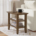 Acadian - Narrow Side Table - Rustic Brown Simpli-Home