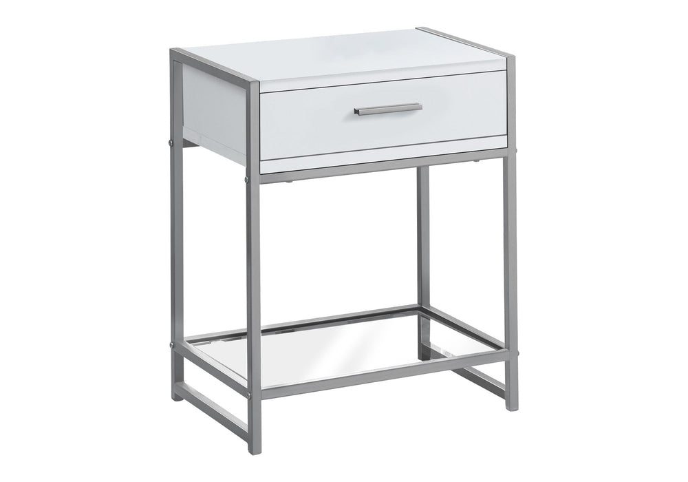 Versatile Accent Side Table, Storage Drawer 8th Street