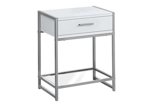 Versatile Accent Side Table, Storage Drawer 8th Street