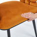 Modern Chair With Tube Legs, Soft Cushions And Comfortable Backrest Home Essentials