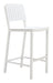 Kayu - Outdoor Barstool - White Zuo Modern
