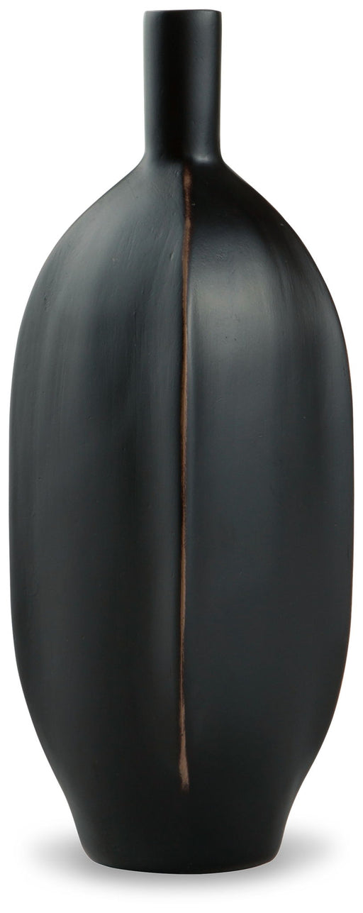 Rhaveney - Vase (Set of 3) - Small - Black Signature Design by Ashley®