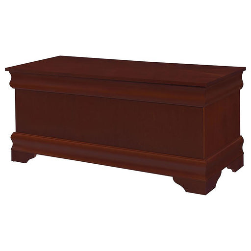 Chest With Curved Moldings And Bracket Feet - Brown Furniture Max