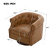 360° Swivel Accent Chair With Curved Back Noble House