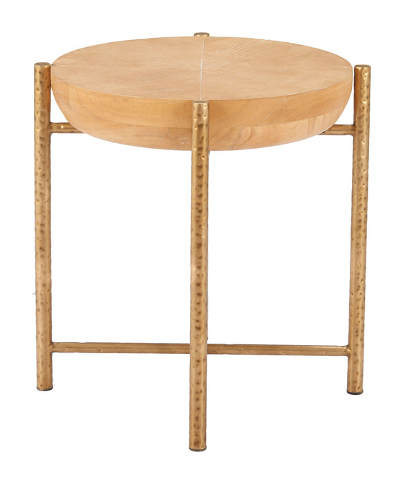 Halva - Side Table - Natural Zuo Modern
